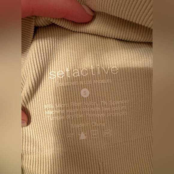 Set Active Small Cream One Shoulder Bra. ⚡️✨ - Picture 3 of 3